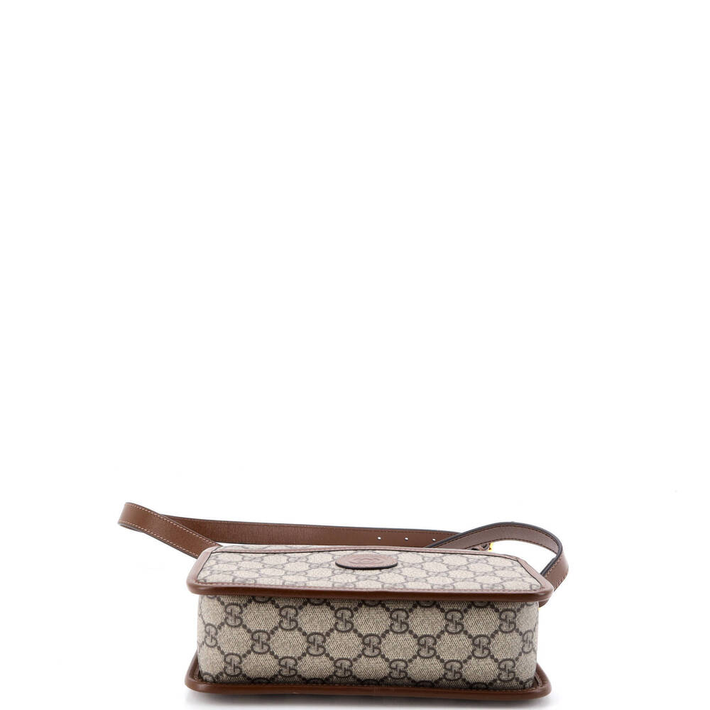 Gucci Mini Interlocking G Patch Camera Bag Gg Coa… - image 4